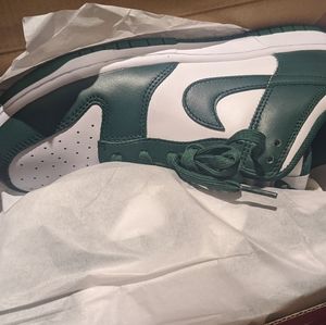 Nike low dunk retro (color green)